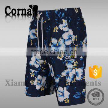 Cool Design Sublimation Mens 4 Way Stretch Board Shorts Custom Waterproof Beach Shorts photo-3