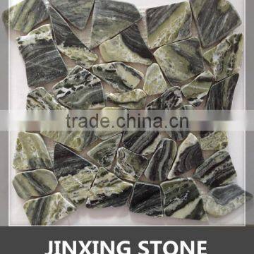 Natural Stone Polished Pebble Stone Mosaic