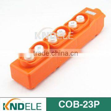 6 buttons electrical hoist switch,crane switch , english availble COB-23P