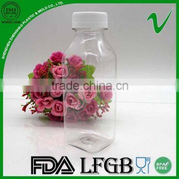 Disposable Cheap Square Plastic Body Material Bottle 200ml for Liquid Packaging photo-4