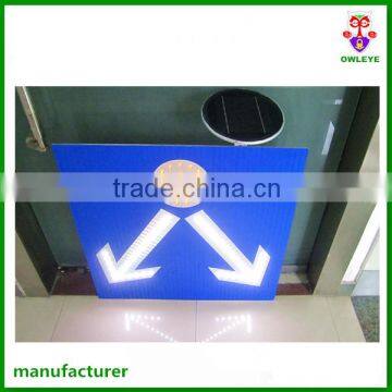 Solar Power Led Flashing Traffic Road Safety Sign/aluminum Traffic Signs and Symbols photo-3
