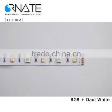 2016 New Product 12V 24V 5050 RGB + 3527 Dual White Led Strip IP20/IP65/IP67/IP68 photo-3