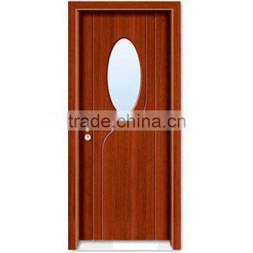 High quality MDF wood door interior pvc door