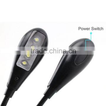 Book Reading Lamp With Dual Head and 8 LED Flexible LED Working Light Best Suited For Bed Reading BBQ Grilling Desk Travel photo-4