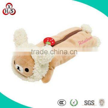 Soft Wholesale Stuffed Funny Customed Pencil Case For Teenagers for gift