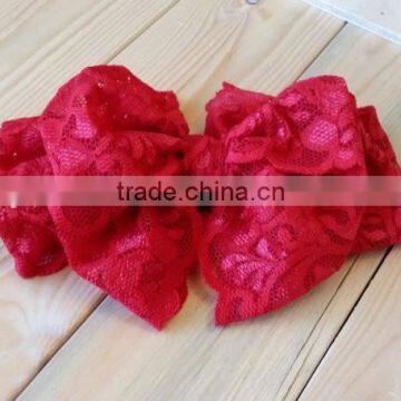 Lovely Mixed Color Lace Bowknot Headband, Flower Lace Headband Baby Headband 2016 photo-6