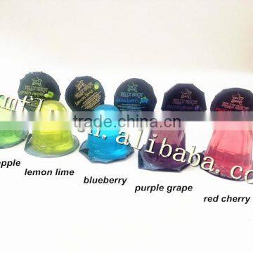 35g/pc alcoholic jelly cup with assorted fruit flavour