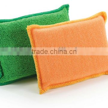 Microfibre soft dish cleaning sponge