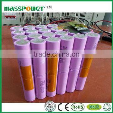 Light and power li-ion battery pack 5s10p