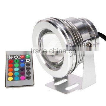 10W multi color underwater aquarium light led