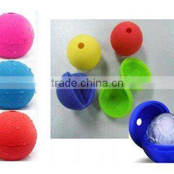 2016 Beautiful Design Silicone Ball Shaped Ice Cube Tray