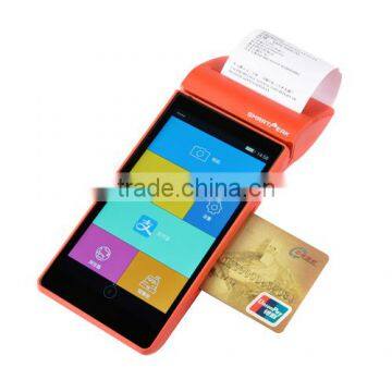 EMV and PCI Touch Screen Mobile Android Pos Machine/pos Terminal/pda With Printer photo-5
