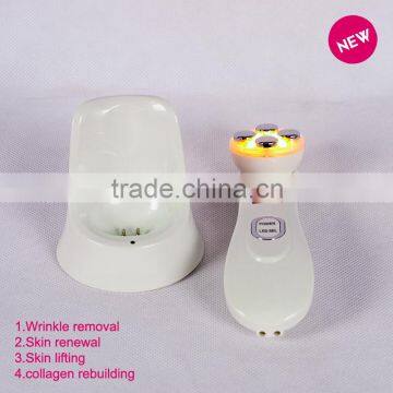 rf Skin Whitening Face Machine for Women,red Blue Yellow Dpl Led Light Therapy, no Need Mesotherapy Skin Whitening Machine photo-2