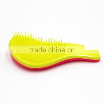 New Portable Mini Oval Hair Brush /pink Detangl Hair Brush photo-2