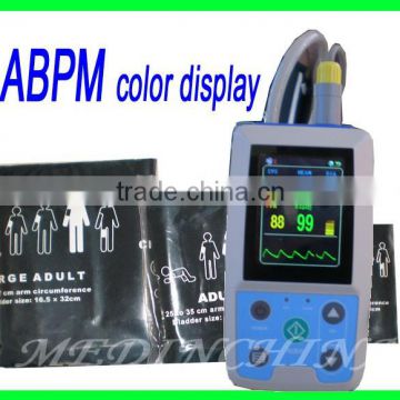 Promotion 24 hour BP measurement interval recording Ambulatory Blood Pressure Monitor ABPM2 with free cuff