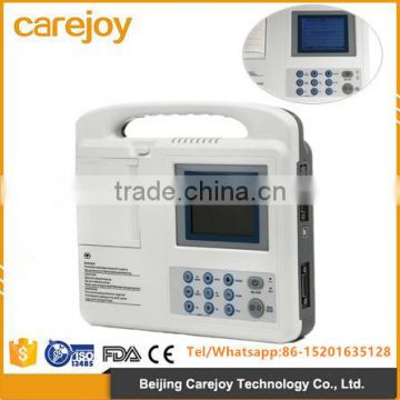 Cheapest portable ecg ekg price 3-channel Electrocardiograph