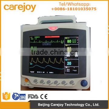 CE certified Portable 8.4 inch Multi Parameters Patient Monitor ECG, NIBP, SPO2, PR RPM-9000C optional etco2