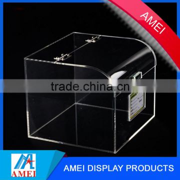 2016 Hot-sale acrylic cash tray/Customized acrylic cash box