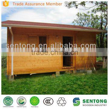 Attractive Look Prefabricated Wooden Log Cabin