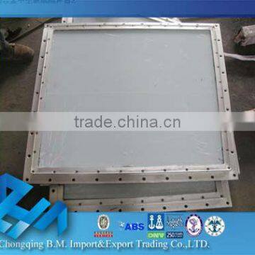 Aluminum Alloy soundproof window with cavity two-layer glass