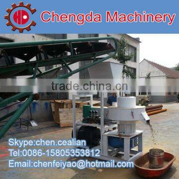 75kw 1T wood capacityvertical ring mold bamboo pellet press mill