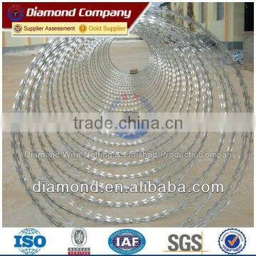 professional manufacture razor tape wire