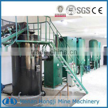 two stage coal gasifier used for refractory material
