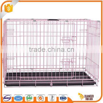 Factory portable folding dog cage