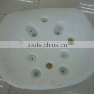 blow mold plastic waiting board for hospital chair