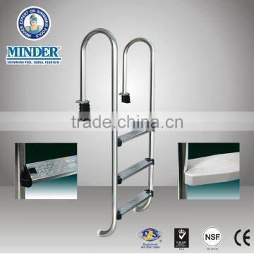 MU Series swimming pool ladders/stainless steel swimming pool ladder, filter pool ladder