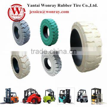 Smooth & Non-Marking Cushion forklift Tires manufacturer China supplier