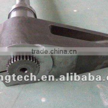 Armored vehicles adjustable arm