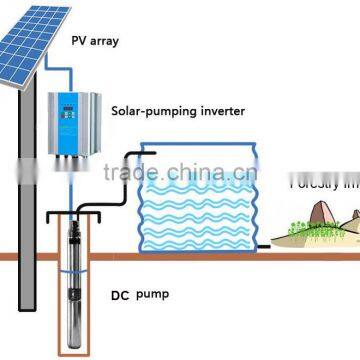 DC solar water pumping system