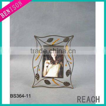 Metal Leaf Photo Frame (BS364-11)