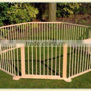 With Opening Gate Playpen Baby Pine photo-5