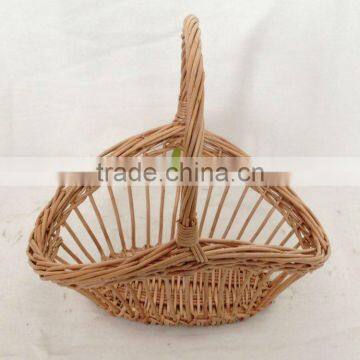 beauty and fashion design willow flowers basket