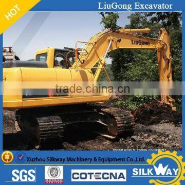 Liugong excavator with bucket capcity from 0.1 to 2 cubic meter