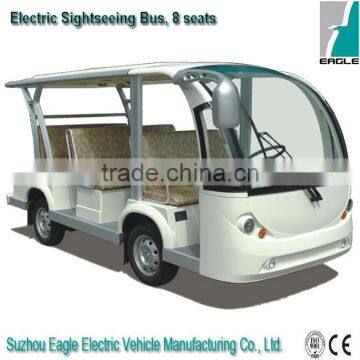 Electric sightseeing car, 8 seater, CE approved