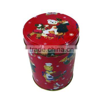 Round Wholesale Tea Tin, Promotional Tin Can,coffee Tin Box photo-5