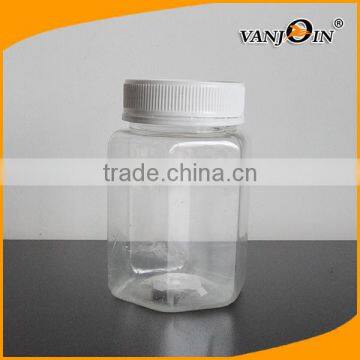 Food Grade Empty Plastic Jars 250ml / 550ml Disposable Plastic Food Containers photo-5