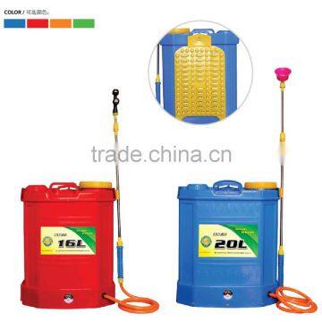 TUOGE Hot sale Battery garden sprayer with gauge
