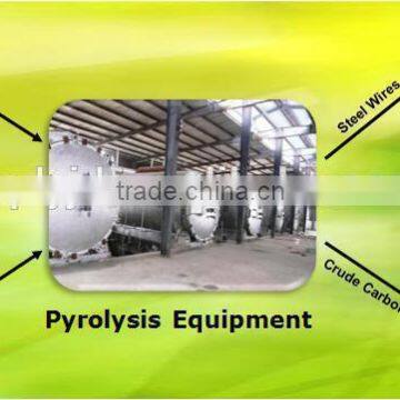 DAYI Hot Selling Built-in Spiral Structure Used Tyre Recycling Pyrolysis Plant To Furnace Oil photo-5