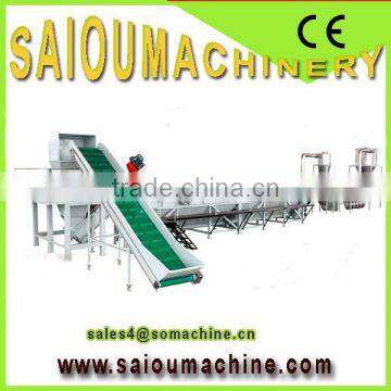 pe waste plastic film ton bag woven pp bag washing recycling line
