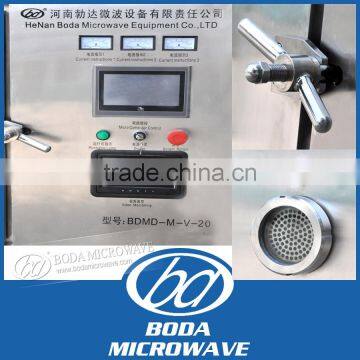 Batch Microwave Vacuum Drying Machine Industrial Low Temperature Microwave Vacuum Fruit/Food Dryer photo-5