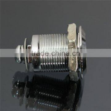 Silver Tone 20mm Stainless Steel Gift CAM Lock With 2 Keys for Cabinet Mailbo Drawer Cupboard Locker YG photo-6