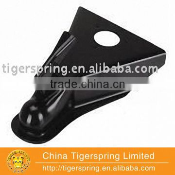 trailer coupler with brake with chrome or powder coating