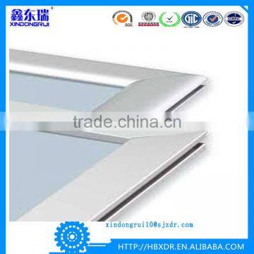 Silver Black Gold Raw Brushed Aluminum Decorative Digita Photo Snap Frame photo-5