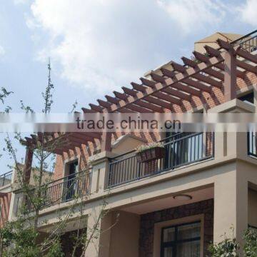 Anti-uv WPC Pergola No Smell High Quality Wpc Outdoor Pergola Column photo-5