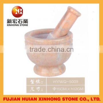 mini stone mortar and pestle for self artifact decoration