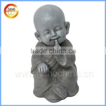Outdoor Little Stoneware Buddha for Garden Decor photo-2